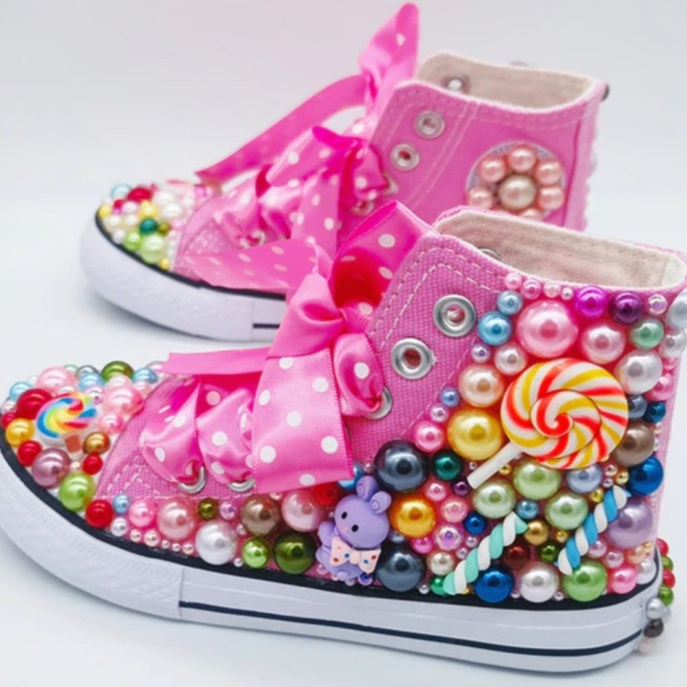 Girls Converse Sweet Tooth High-Top Sneakers